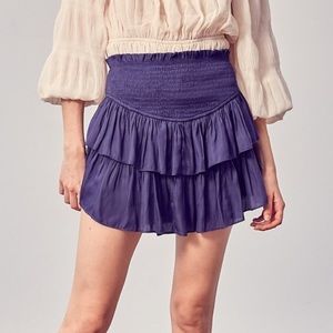 Smocked Mini Skort